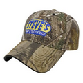 Two-Tone Camo Cap w/ Black Visor Trim